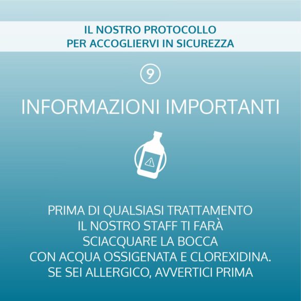 Le linee guida per accedere allo studio Dentistico Ricci post Coronavirus